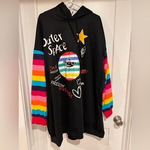 Shein Outer Space Hoodie